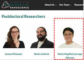 Postdoctoral appointment at the IBS Center for Quantum Nanoscience